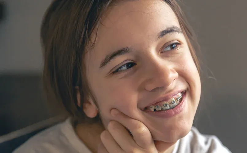 Smiling dentist