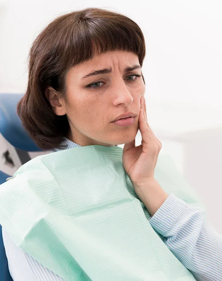 Smiling dentist